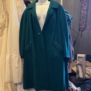 Vintage Youthcraft Teal Pea Coat